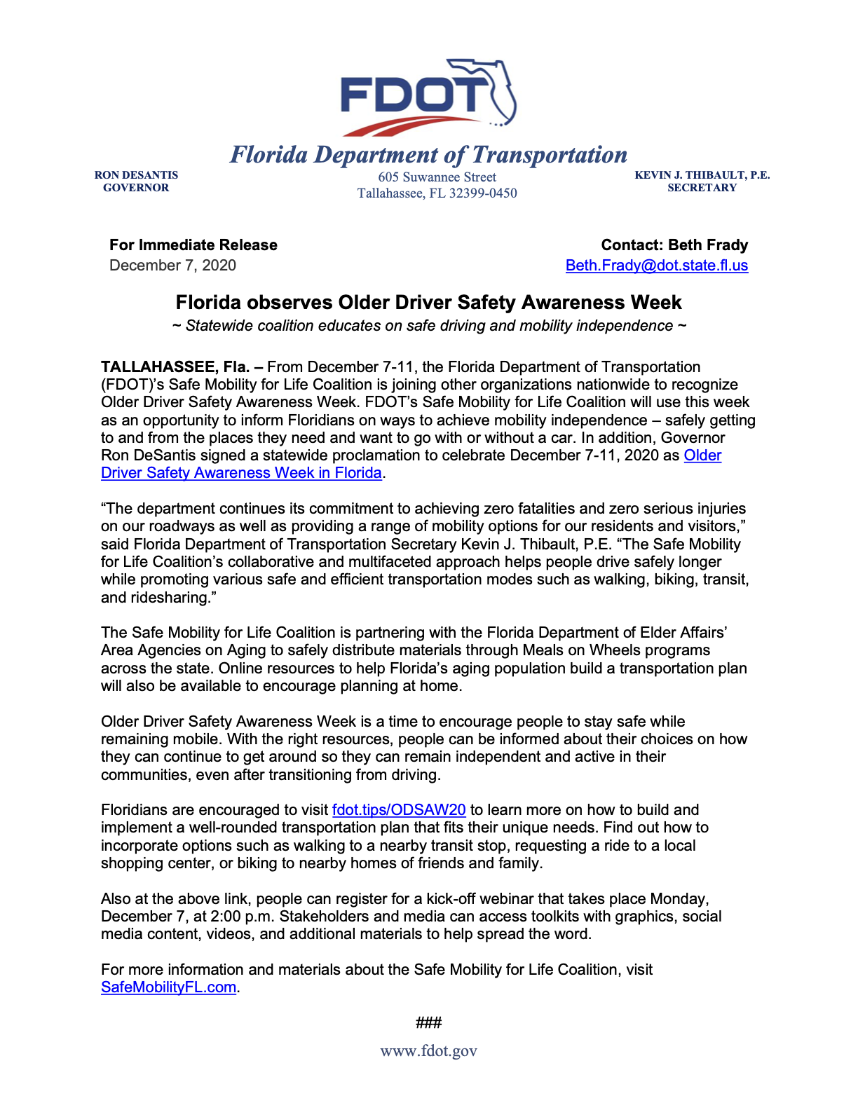 Press Release
